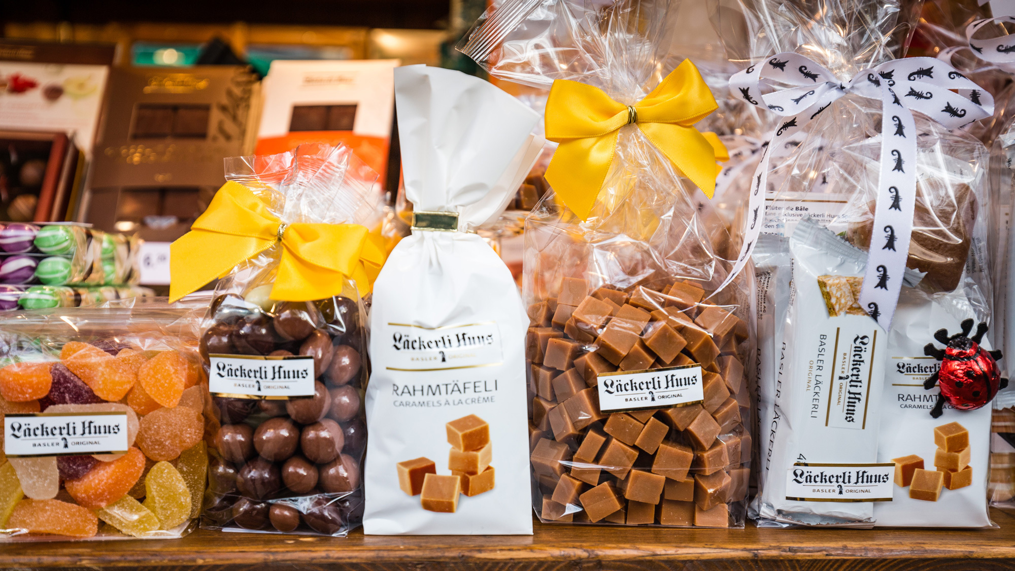 Süssigkeiten am Petersplatz.