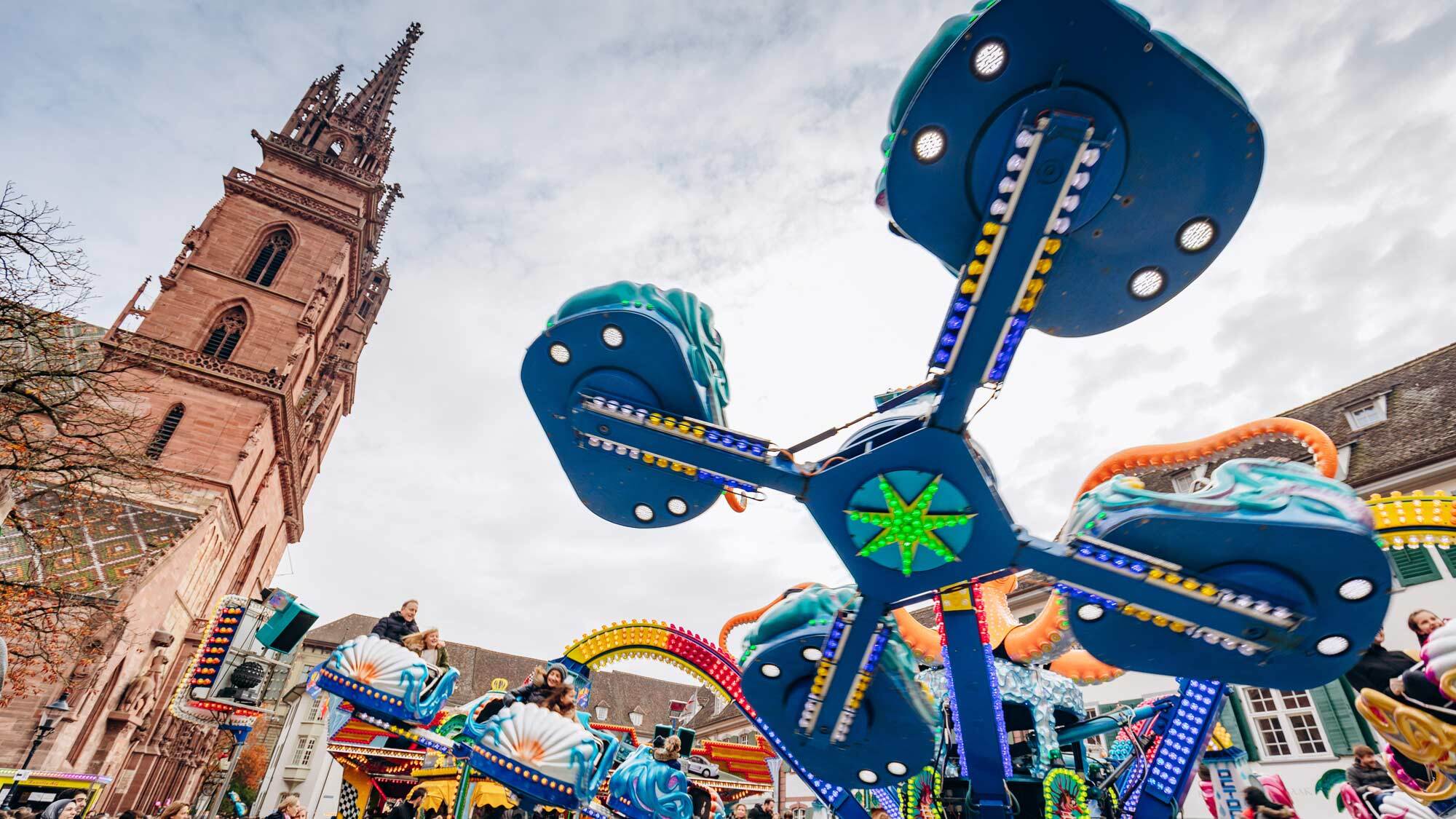 Auch der Oktopus ist immer mit dabei.